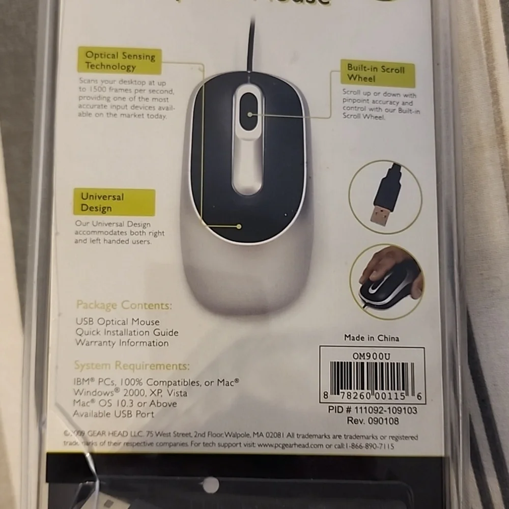 USB Optical Mouse - Picture 3 of 4